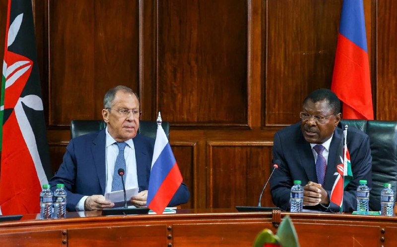 В Москве пройдут переговоры Лаврова и главы МИД Кении