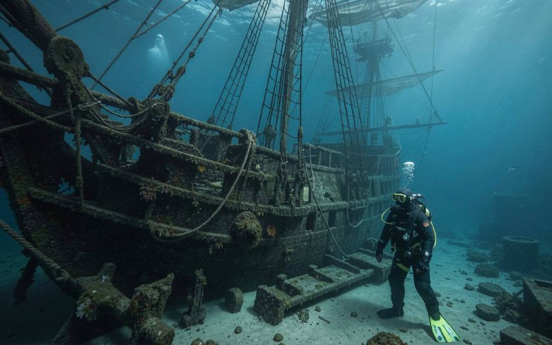 У берегов Ливии обнаружен «Бермудский треугольник» — древнее кладбище кораблей